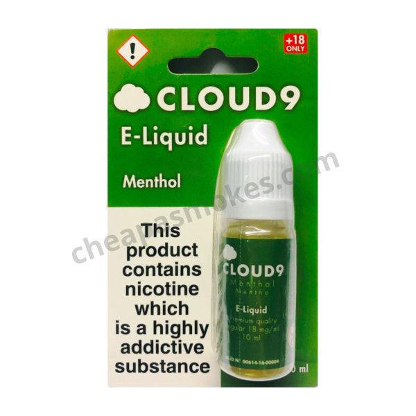 Cloud9 Menthol Eliquid