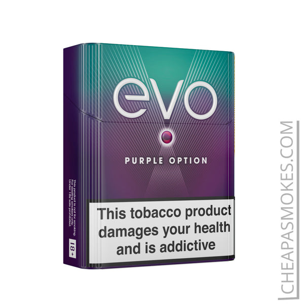 Evo Purple Option Heated Tobacco Sticks