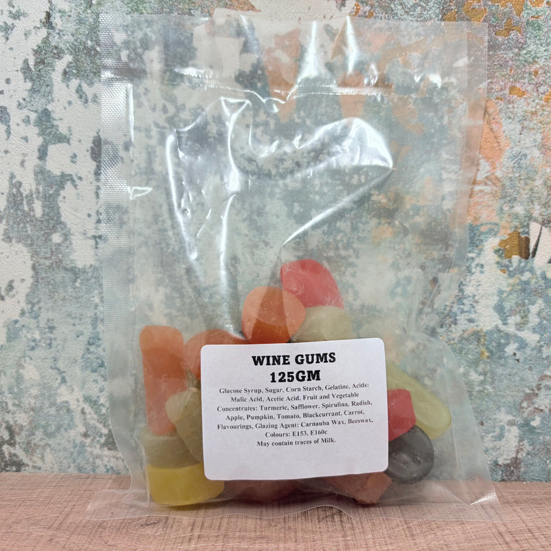 Wine Gums Sweets 125gm