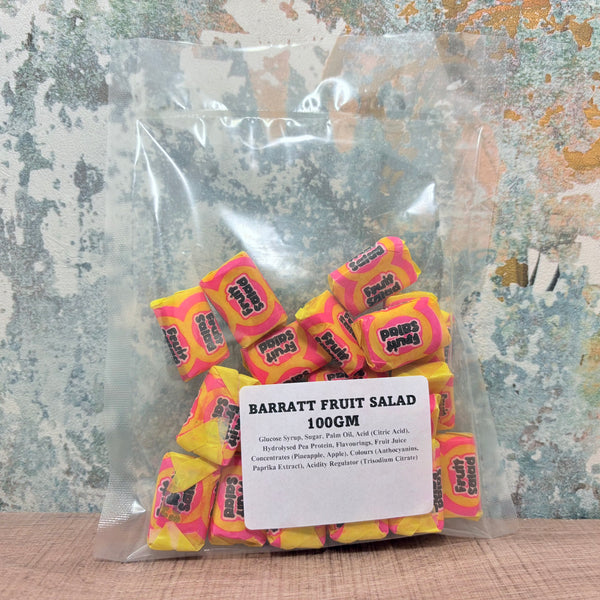 Barratt Fruit Salad Sweets 100gm