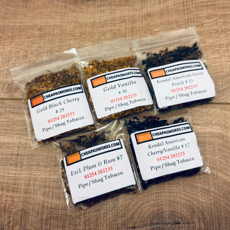 Best-Selling Pipe Tobacco Sample Pack – Gawith Hoggarth Blends (5 x 10g)