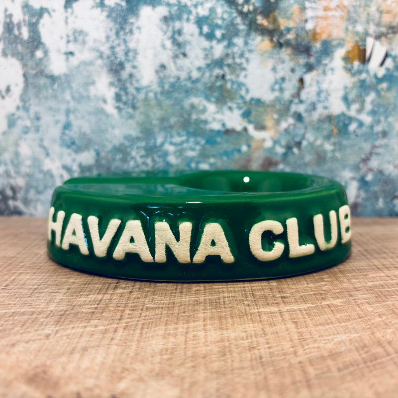 Havana Club Collection – El Chico Single Cigar Ashtray in Fennell Green