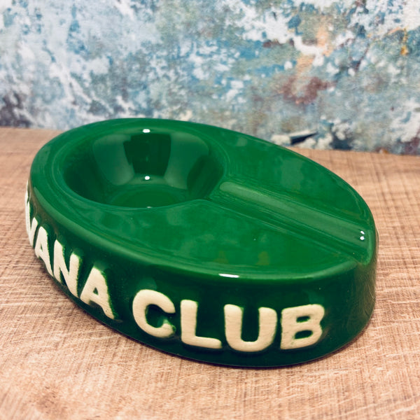 Havana Club Collection – El Chico Single Cigar Ashtray in Fennell Green