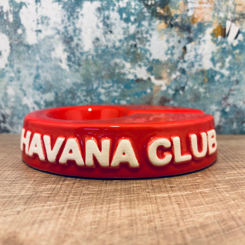 Havana Club Collection – El Chico Single Cigar Ashtray in Vermillion Red