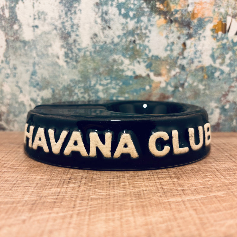 Havana Club Collection – El Chico Single Cigar Ashtray in Ebony Black