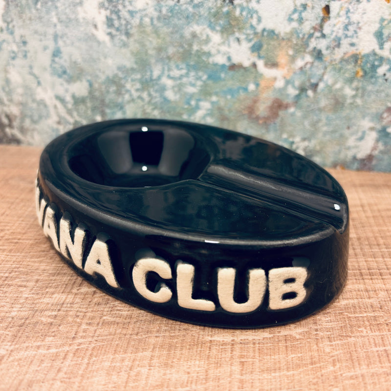 Havana Club Collection – El Chico Single Cigar Ashtray in Ebony Black