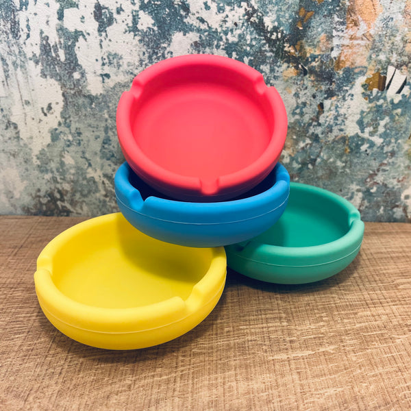 Silicone Ashtray - Colours Assorted