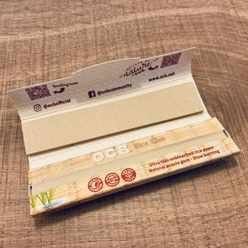 OCB Rice Slim Papers and Filters