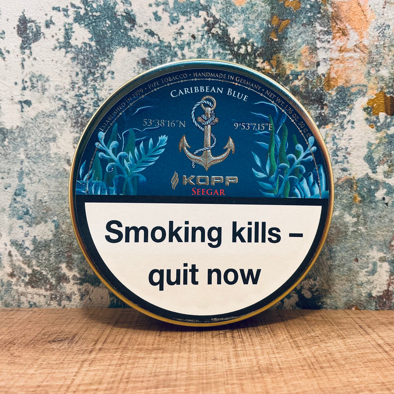 Kopp Caribbean Blue Seegar 50gm Tin