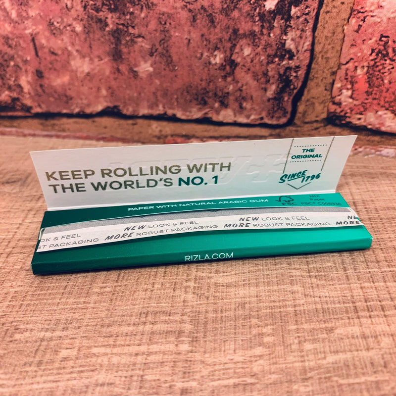 Rizla Green Kingsize Cigarette Papers - Cheapasmokes.com